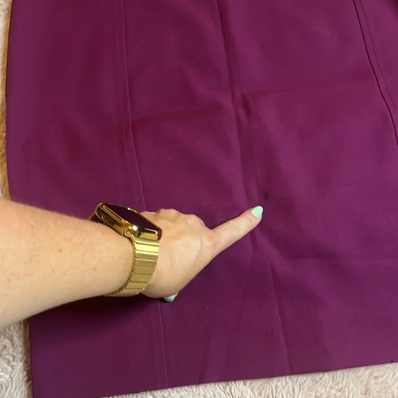 NWT purple pencil skirt - Picture 2 of 4